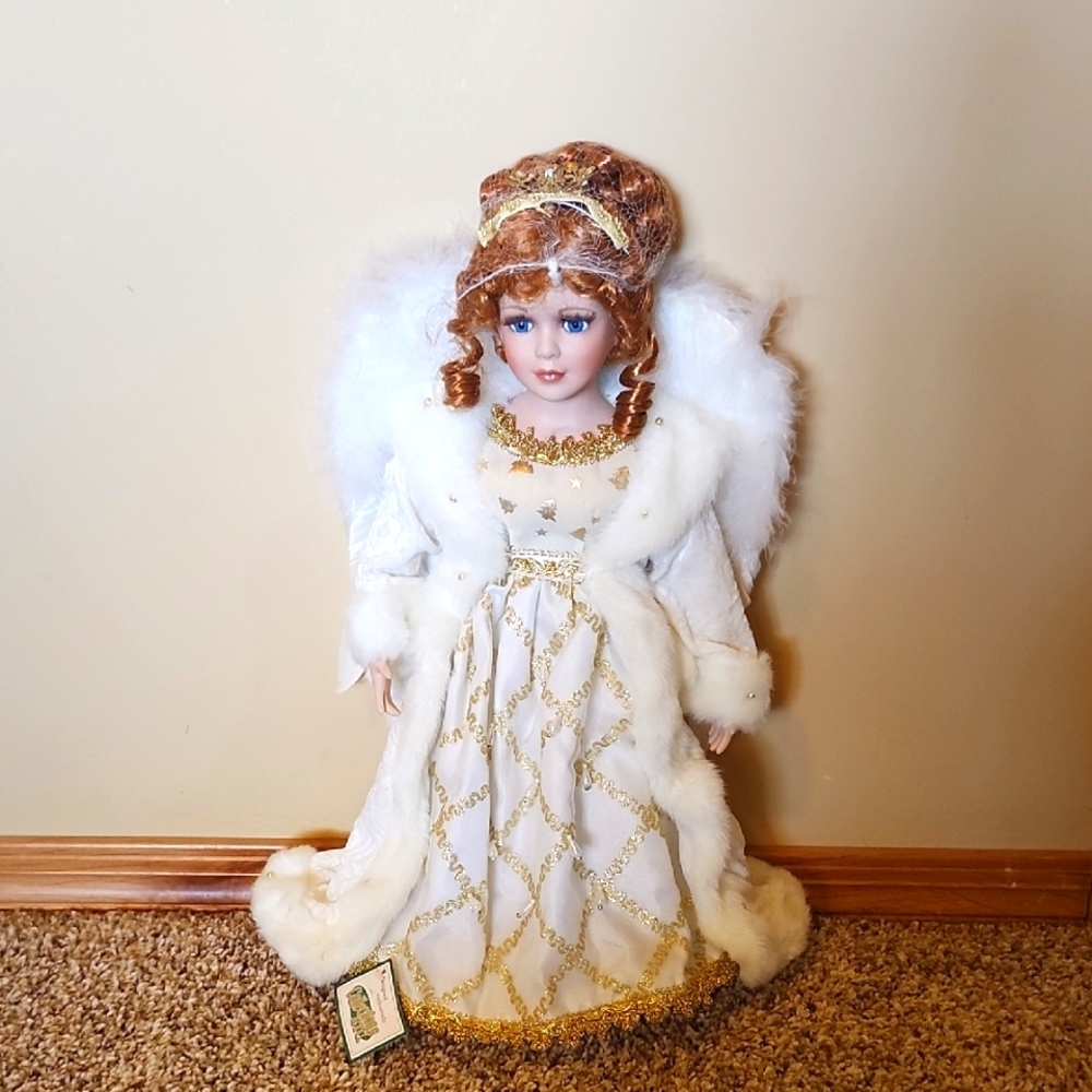 Porcelain Angel Doll - NWT